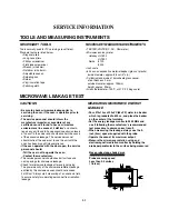 Предварительный просмотр 12 страницы Panasonic NN-CT641M Service Manual