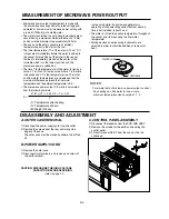 Предварительный просмотр 14 страницы Panasonic NN-CT641M Service Manual