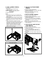 Предварительный просмотр 15 страницы Panasonic NN-CT641M Service Manual