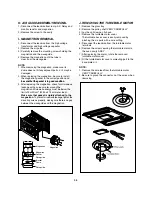 Предварительный просмотр 16 страницы Panasonic NN-CT641M Service Manual