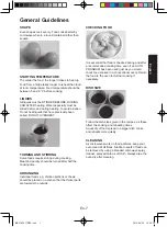 Preview for 39 page of Panasonic NN-CT655M Operating Instructions Manual