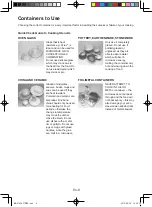 Preview for 40 page of Panasonic NN-CT655M Operating Instructions Manual