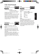 Preview for 57 page of Panasonic NN-CT655M Operating Instructions Manual