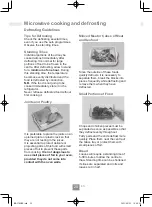 Preview for 22 page of Panasonic NN-CT65MB Operating Instructions Manual