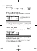 Preview for 40 page of Panasonic NN-CT65MB Operating Instructions Manual