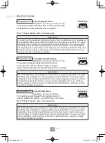 Preview for 44 page of Panasonic NN-CT65MB Operating Instructions Manual