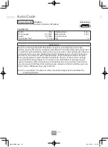 Preview for 46 page of Panasonic NN-CT65MB Operating Instructions Manual