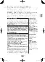 Preview for 47 page of Panasonic NN-CT65MB Operating Instructions Manual