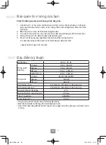 Preview for 98 page of Panasonic NN-CT65MB Operating Instructions Manual