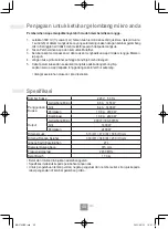 Preview for 146 page of Panasonic NN-CT65MB Operating Instructions Manual