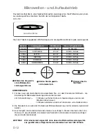 Preview for 48 page of Panasonic NN-CT850W Operating Instructions Manual