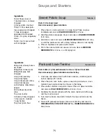 Preview for 77 page of Panasonic NN-CT870W Operating Instructions And Cookery Book