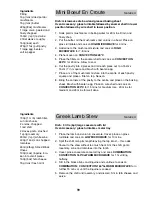 Preview for 101 page of Panasonic NN-CT870W Operating Instructions And Cookery Book