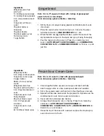 Preview for 141 page of Panasonic NN-CT870W Operating Instructions And Cookery Book