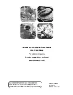 Preview for 161 page of Panasonic NN-CT870W Operating Instructions And Cookery Book