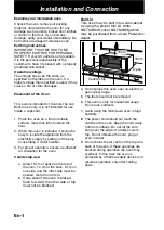 Preview for 3 page of Panasonic NN-CT878SEPG Operating Instructions Manual