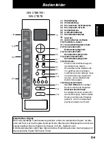 Preview for 38 page of Panasonic NN-CT878SEPG Operating Instructions Manual