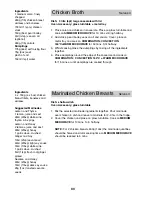 Preview for 90 page of Panasonic NN-CT890S Operating Instructions And Cookery Book