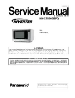 Panasonic NN-CT890SBPQ Service Manual preview