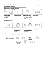 Preview for 13 page of Panasonic NN-D851 Operating Instructions Manual