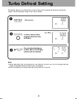 Preview for 25 page of Panasonic NN-DF382M Operation Instructions Manual