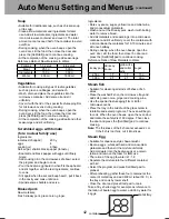 Preview for 47 page of Panasonic NN-DF382M Operation Instructions Manual