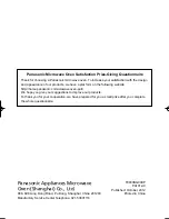 Preview for 63 page of Panasonic NN-DF382M Operation Instructions Manual