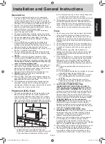 Предварительный просмотр 5 страницы Panasonic NN-DF383 Manual