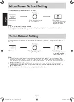 Предварительный просмотр 14 страницы Panasonic NN-DF383 Manual