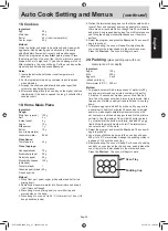 Предварительный просмотр 25 страницы Panasonic NN-DF383 Manual