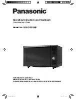 Panasonic NN-DF386B Operating Instruction And Cook Book preview