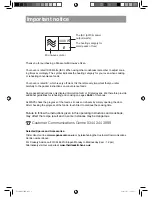 Preview for 2 page of Panasonic NN-DF386B Operating Instruction And Cook Book