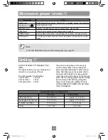 Preview for 45 page of Panasonic NN-DF386B Operating Instruction And Cook Book