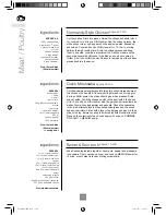 Preview for 74 page of Panasonic NN-DF386B Operating Instruction And Cook Book