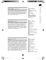 Preview for 89 page of Panasonic NN-DF386B Operating Instruction And Cook Book