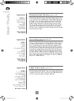 Предварительный просмотр 74 страницы Panasonic NN-DF386M Operating Instruction And Cook Book