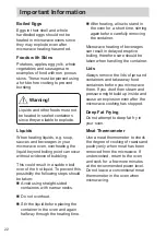 Preview for 22 page of Panasonic NN-DF38PB Operating Instructions Manual