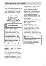 Preview for 25 page of Panasonic NN-DF38PB Operating Instructions Manual