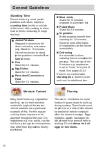 Preview for 28 page of Panasonic NN-DF38PB Operating Instructions Manual