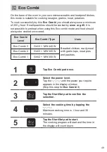 Preview for 49 page of Panasonic NN-DF38PB Operating Instructions Manual