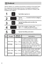 Preview for 60 page of Panasonic NN-DF38PB Operating Instructions Manual