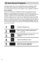 Preview for 62 page of Panasonic NN-DF38PB Operating Instructions Manual