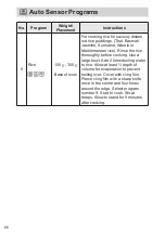 Preview for 66 page of Panasonic NN-DF38PB Operating Instructions Manual