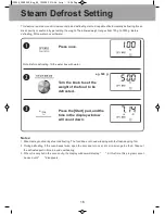 Preview for 21 page of Panasonic NN-DS581M Operation Instructions Manual