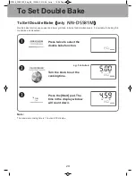 Preview for 34 page of Panasonic NN-DS581M Operation Instructions Manual