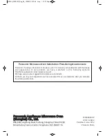 Preview for 69 page of Panasonic NN-DS581M Operation Instructions Manual