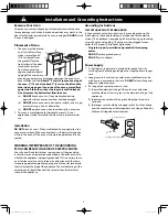 Preview for 6 page of Panasonic NN-DS58HB Owner'S Manual