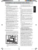 Preview for 5 page of Panasonic NN-DS592B User Manual