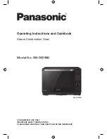 Preview for 1 page of Panasonic NN-DS596B Operating Instruction And Cook Book