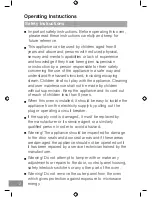 Preview for 4 page of Panasonic NN-DS596B Operating Instruction And Cook Book